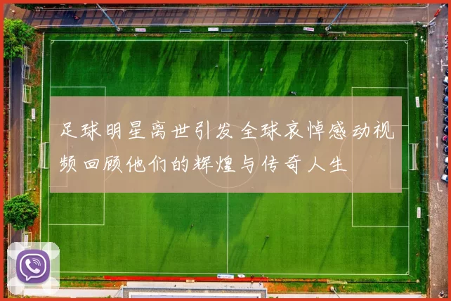 足球明星离世引发全球哀悼感动视频回顾他们的辉煌与传奇人生