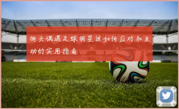 街头偶遇足球明星该如何应对和互动的实用指南